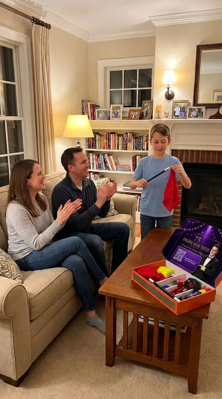 Family show with parents